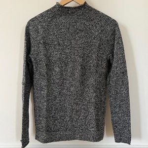 Black and white mocknock sweater by GAP